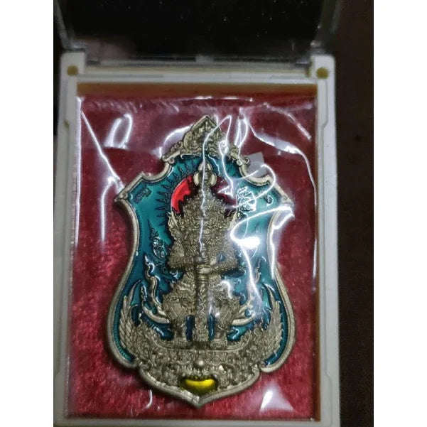 🛡️ Thao Wessuwan "Prab Trai Phop" (Conqueror of 3 Worlds) by LP Suchart: The "Miracle Survival" Coin for Ultimate Protection อัลปาก้าลงยาฟ้า