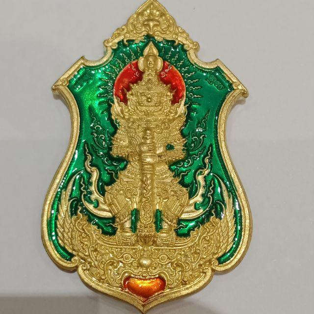 🛡️ Thao Wessuwan "Prab Trai Phop" (Conqueror of 3 Worlds) by LP Suchart: The "Miracle Survival" Coin for Ultimate Protection ทองทิพย์ลงยาเขียว
