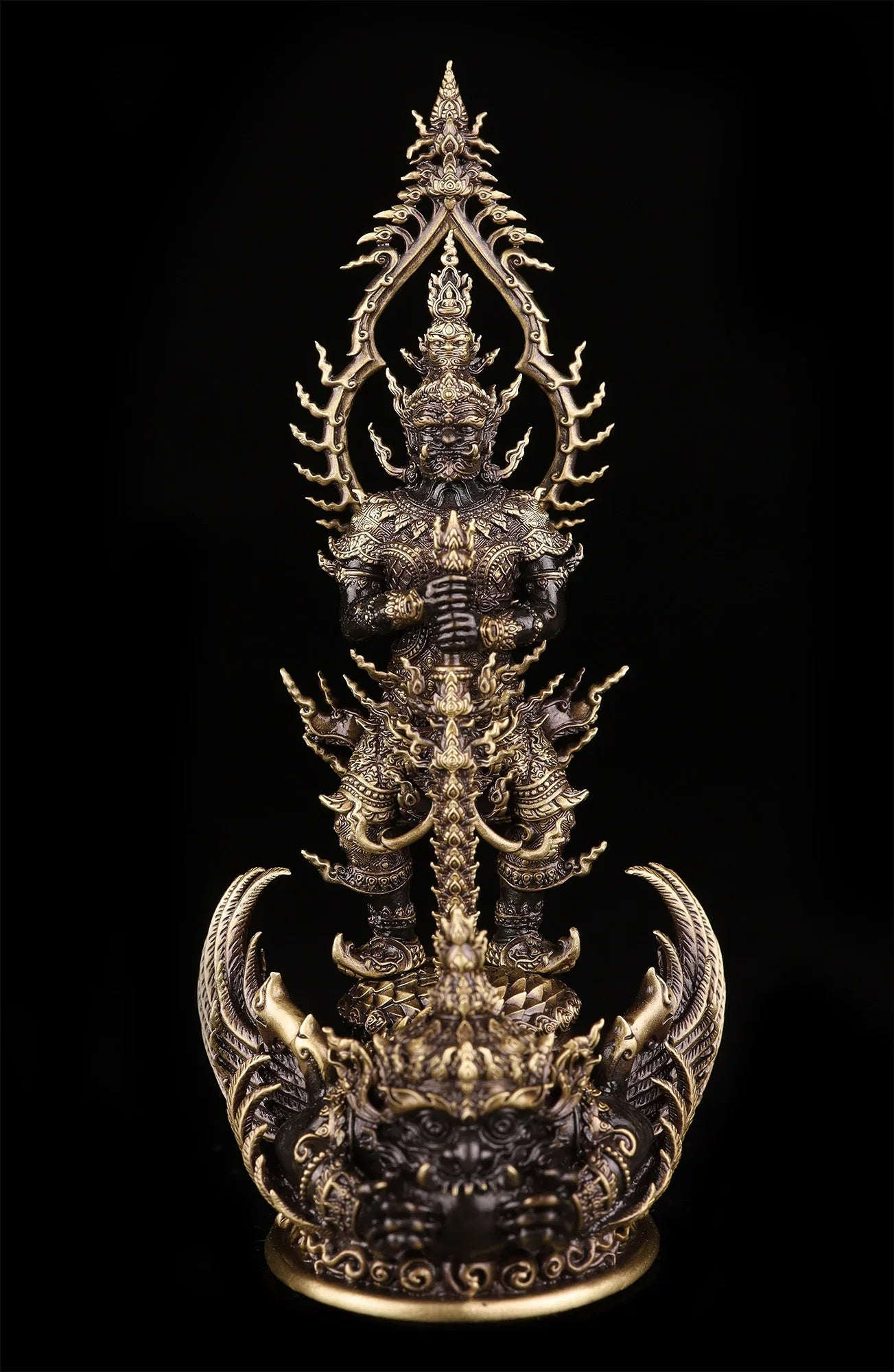 Thao Wessuwan Statue for Wealth and Protection - 3.5" Guardian Figure 2.8 (สูง 3.5นิ้ว)