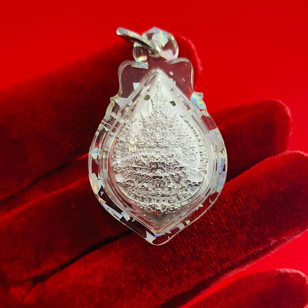 Thao Wessuwanno Amulet for Wealth and Protection by Luang Phor Wijit - Ready to Wear