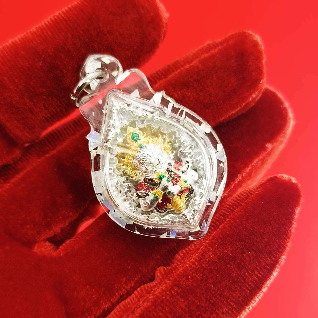 Thao Wessuwanno Amulet for Wealth and Protection by Luang Phor Wijit - Ready to Wear