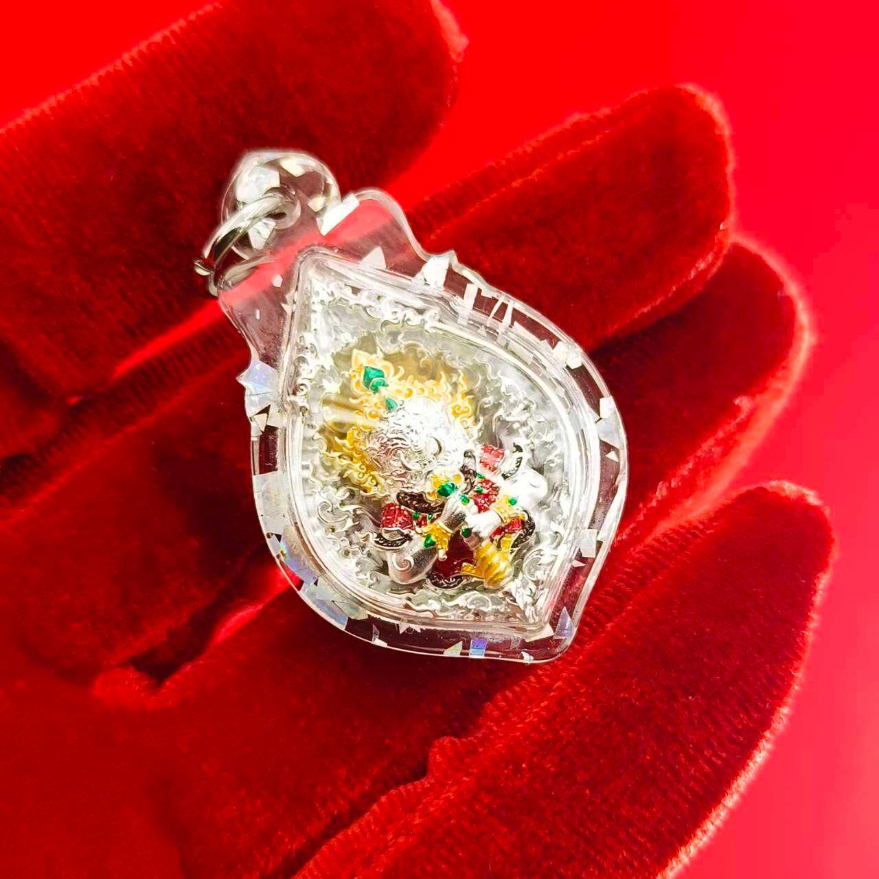 Thao Wessuwanno Amulet for Wealth and Protection by Luang Phor Wijit - Ready to Wear