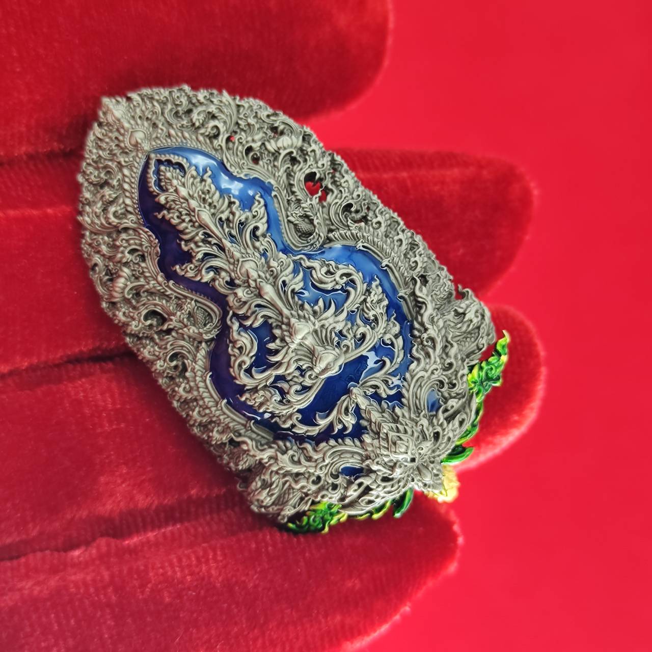 Thao Wessuwanno Amulet for Wealth and Protection by Phra Ajarn Nikom - Enhance Prosperity and Security