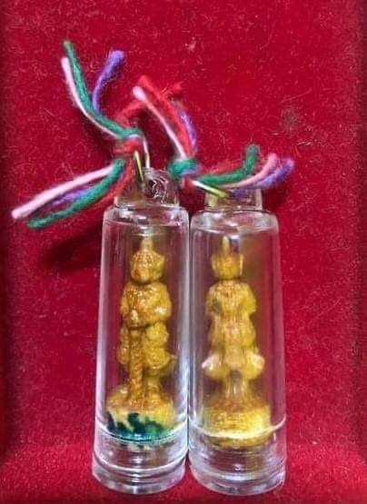 Thao Wetsuwan Amulet for Protection - Authentic Thai Blessing for Safety and Well-Being