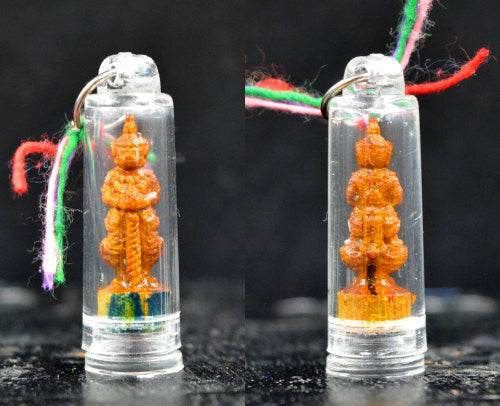 Thao Wetsuwan Amulet for Protection - Authentic Thai Blessing for Safety and Well-Being