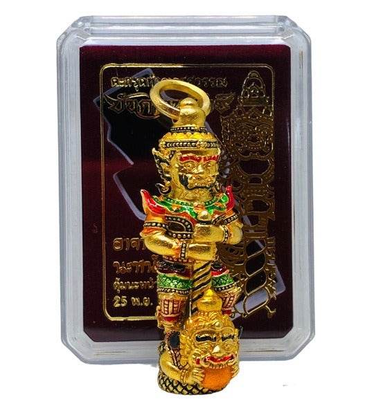 Thao Wetsuwan Amulet for Wealth - Authentic Thai Charm for Prosperity