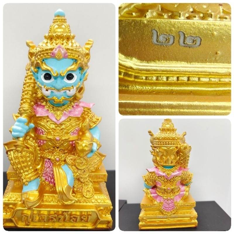 Thao Wetsuwan Wealth Amulet Figurine - Thai Prosperity Blessing Statue 3
