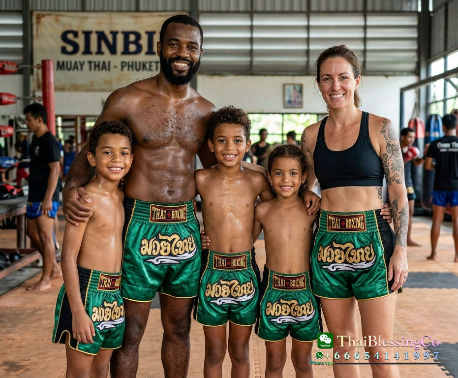 🏮 The Aero-Warrior: Premium Mesh-Tech Muay Thai Shorts – Breathable Side-Panel Satin Trunks, Advanced Ventilation Series, Handcrafted Export Grade for All Ages (Green Muay Thai shorts)