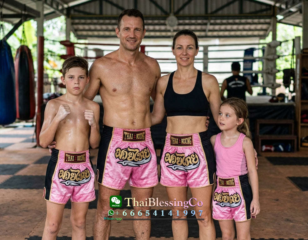 🏮 The Aero-Warrior: Premium Mesh-Tech Muay Thai Shorts – Breathable Side-Panel Satin Trunks, Advanced Ventilation Series, Handcrafted Export Grade for All Ages (Pink Muay Thai shorts)