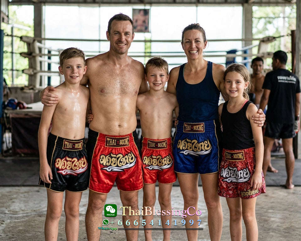 🏮 The Aero-Warrior: Premium Mesh-Tech Muay Thai Shorts – Breathable Side-Panel Satin Trunks, Advanced Ventilation Series, Handcrafted Export Grade for All Ages (Red Muay Thai shorts)