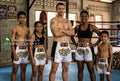 🏮 The Aero-Warrior: Premium Mesh-Tech Muay Thai Shorts – Breathable Side-Panel Satin Trunks, Advanced Ventilation Series, Handcrafted Export Grade for All Ages (White Muay Thai shorts)