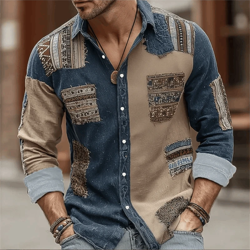 🐆 The Apex Predator Edition: Premium Men’s 3D Leopard Print Vintage Shirt – High-Definition Animal Graphic, Electric Blue, Royal Purple & Deep Bronze Colorways, Breathable Outdoor Performance Fabric, and Sophisticated Holiday Button-Down GR891