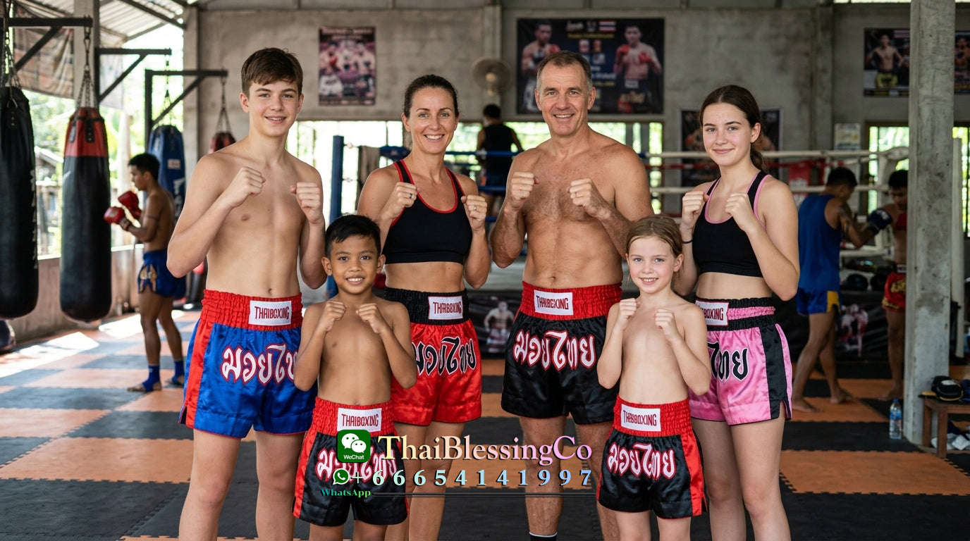 🥊The Apex Striker: Premium Side-Striped Muay Thai Shorts – Authentic Kanok Embroidered Satin Trunks, Quick-Dry Double-Layered Export Grade for Adults and Kids (Black Muay Thai shorts)