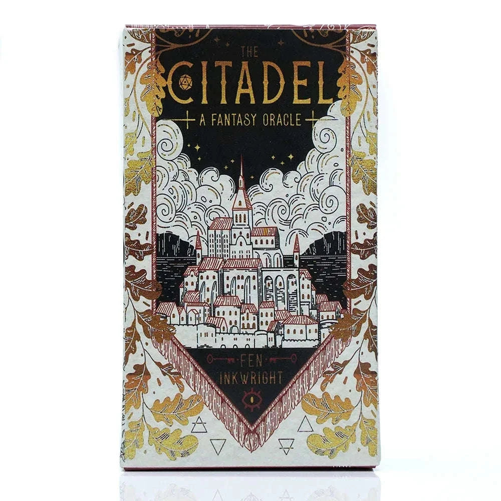 🏰 The Citadel Oracle Tarot Deck – 60 Cards | Fantasy-Themed Oracle & Tarot Hybrid | Board Game Edition for Family & Parties