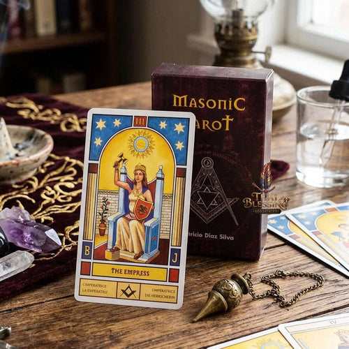 The Classic Tarot Cards Deck - 78-Card Rider-Waite Foundation Set with Guidebook | Beginner-Friendly & Premium Tabletop Divination Art Collectible for Fortune Telling Thai Blessing Co By RURUECHA