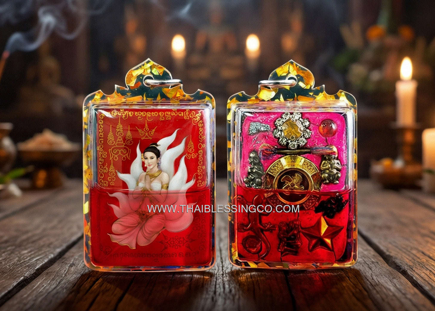 ✨ The Crimson Empress Nine-Tailed Fox Locket: Authentic Arjan Nan Kong "Lanna Sorcery" Edition for Supreme Seduction Aura, Instant Wealth Attraction, and Divine Social Influence