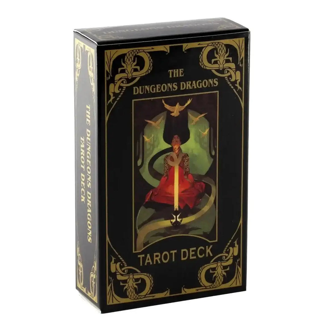 The Dungeon and Dragons Tarot Deck – 78-Card Party Game & Divination Set