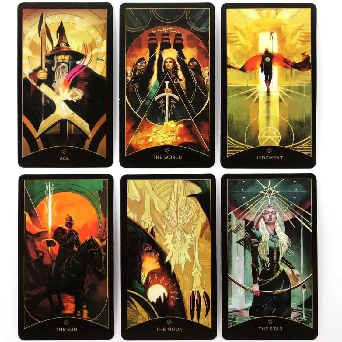 The Dungeon and Dragons Tarot Deck – 78-Card Party Game & Divination Set