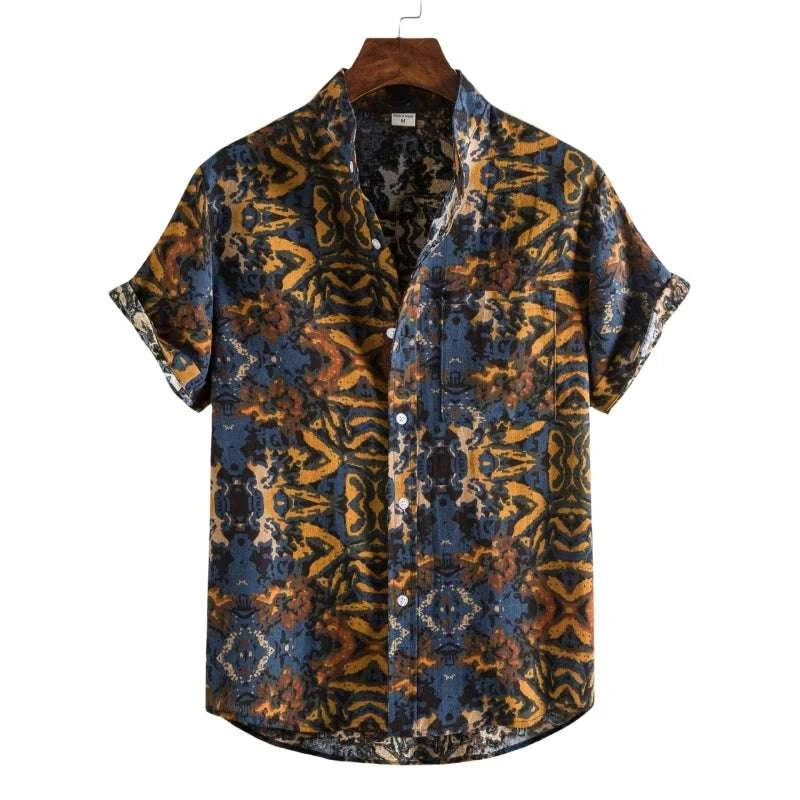 👔 The Elite Social Cotton-Polo: Premium Men’s High-Grade Cotton Hawaiian Shirt – High-Definition Graphic Print, Breathable Luxury Polo Silhouette, and Sophisticated Summer Fashion (Free Global Shipping)