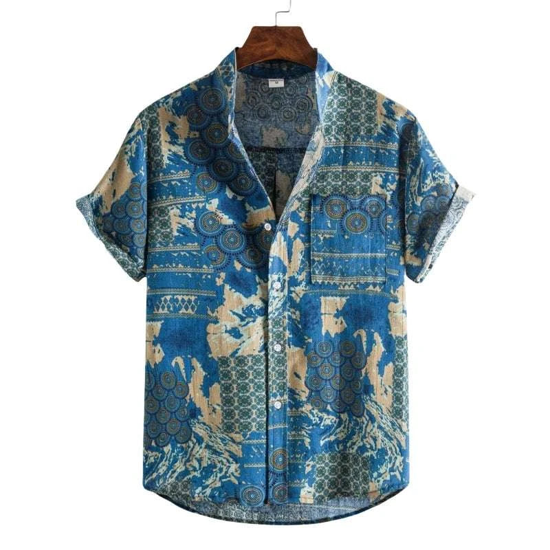 👔 The Elite Social Cotton-Polo: Premium Men’s High-Grade Cotton Hawaiian Shirt – High-Definition Graphic Print, Breathable Luxury Polo Silhouette, and Sophisticated Summer Fashion (Free Global Shipping)