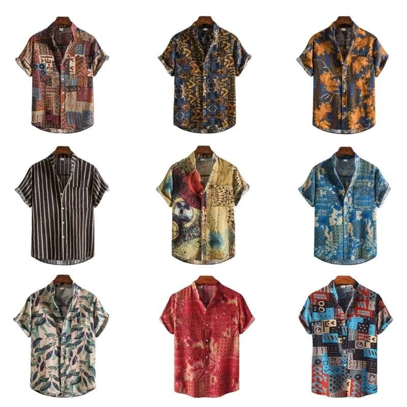 👔 The Elite Social Cotton-Polo: Premium Men’s High-Grade Cotton Hawaiian Shirt – High-Definition Graphic Print, Breathable Luxury Polo Silhouette, and Sophisticated Summer Fashion (Free Global Shipping)