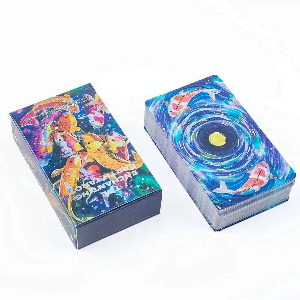 🔥The Enchanting Earth Tarot | 80-Card Nature-Inspired Divination & Board Game Deck
