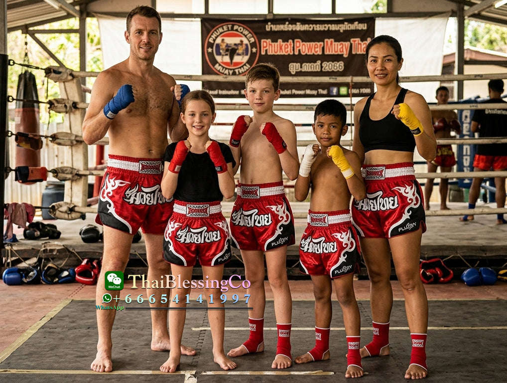 🏮 The FLUORY Elite Strike: Professional Muay Thai & Kickboxing Shorts – High-Performance Satin MMA Trunks for Competition and Combat Training, Unisex Design for Men, Women, and Kids (Red Muay Thai shorts)
