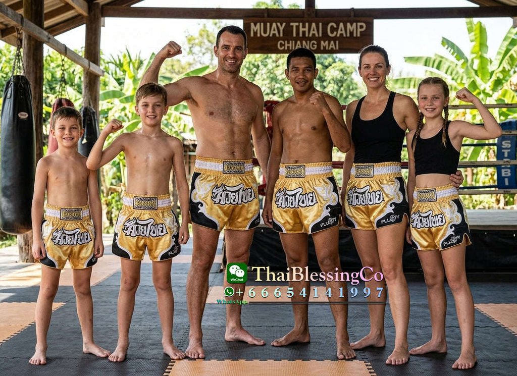 🏮 The FLUORY Elite Strike: Professional Muay Thai & Kickboxing Shorts – High-Performance Satin MMA Trunks for Competition and Combat Training, Unisex Design for Men, Women, and Kids (Yellow Muay Thai shorts)