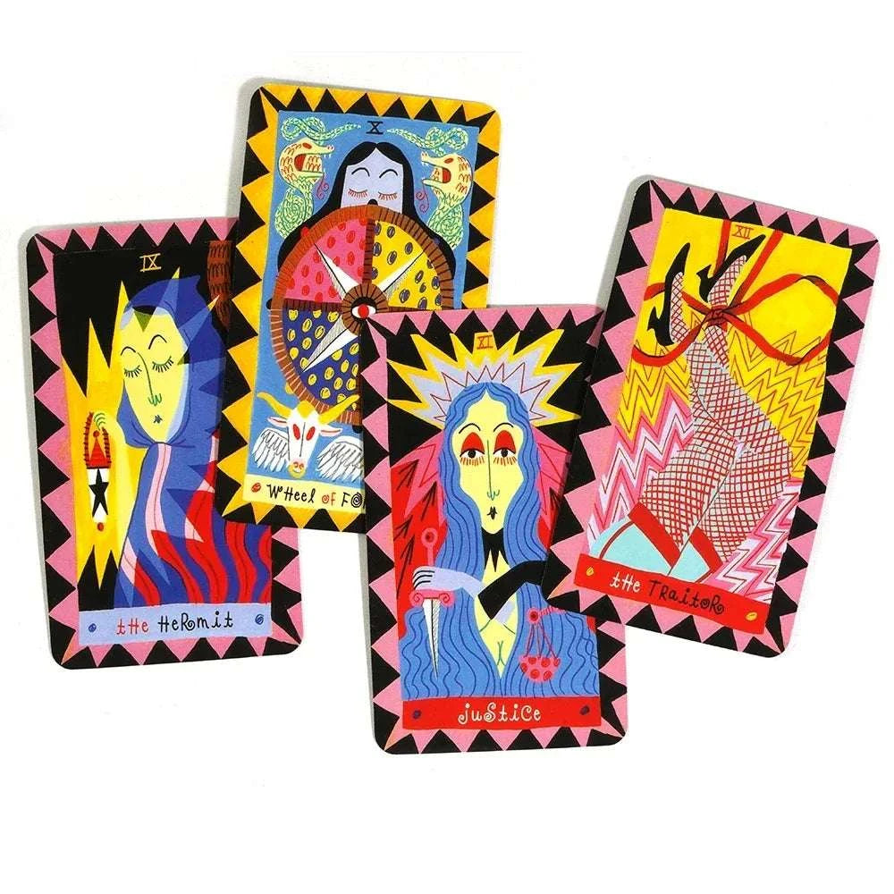 🎨 The Gentle Thrills Tarot Deck – 78 Cards | Beginner-Friendly | Original Hand-Painted Artwork | Traditional & Fresh Tarot Interpretation