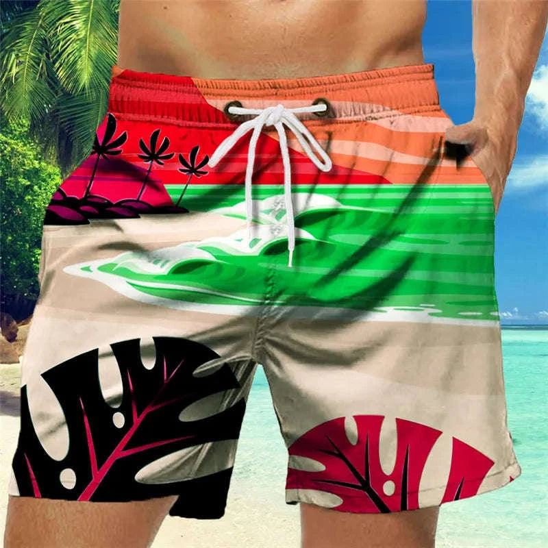 🏁 The Geometric Terry-Luxe Masterpiece: Premium Men's 3D Plaid Graphic Shorts – High-Definition Digital Print, Ultra-Soft Breathable Terry Fabric, and Mid-Rise Elastic Drawstring Waist (Daily & Beach Ready)