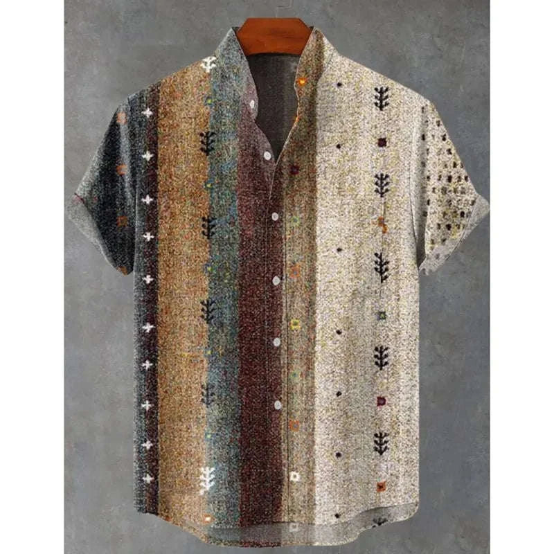 🏝️ The Global 3D Import Masterpiece: Premium Men's Casual Hawaiian Shirt – High-Definition 3D Graphic Print, Ultra-Comfort Single-Breasted Camisa De Hombre, and Affordable Luxury Styling (Cosas Baratas)