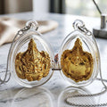 💥 THE GOLD-PLATED CHANUAN MILLIONAIRE ECLIPSE: THE GOLDEN PHRA RAHU OF WAT PA SAI YOI!  Sacred "Phra Rahu Om Ta Setthi (Immortal Millionaire Rahu) Thai Blessing Co By RURUECHA