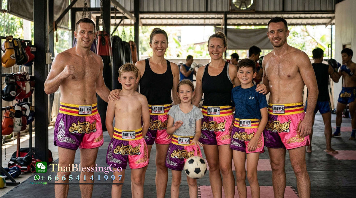 🏮 The Heritage Elite: Authentic Premium Satin Muay Thai Shorts – Ultra-Soft High-Gloss Boxing Trunks, Handcrafted Multi-Size Elastic Waistband, Factory-Direct Export Grade for Adults and Kids