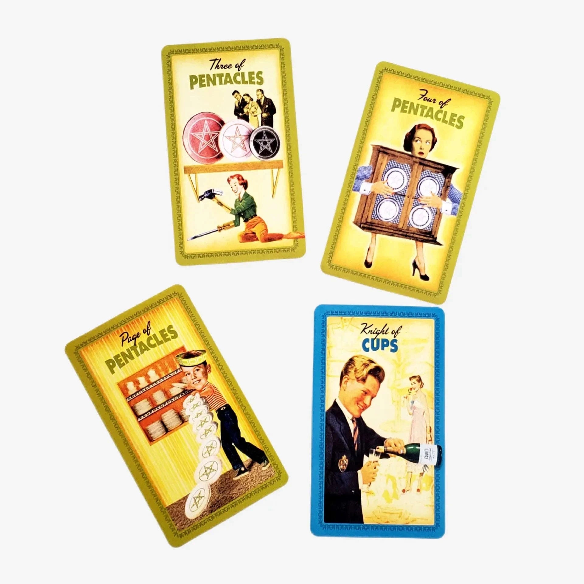 The Housewives Tarot Cards – 78-Card English Edition Divination Deck for Family Parties and Board Games