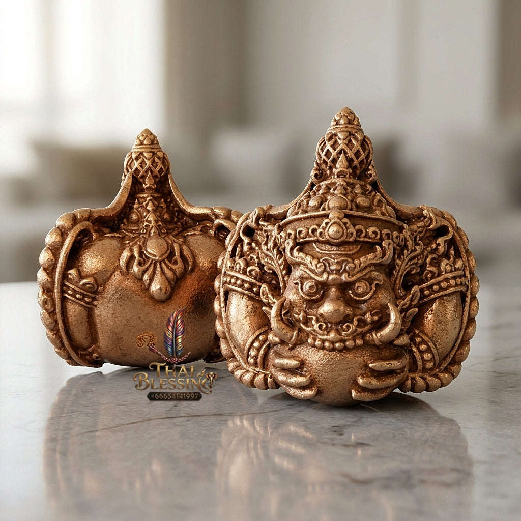 💥 THE IMMORTAL MILLIONAIRE ECLIPSE OF 2021: THE SATTALOHA PHRA RAHU OF WAT PA SAI YOI!  Sacred "Phra Rahu Om Ta Setthi (Immortal Millionaire Rahu) Thai Blessing Co By RURUECHA