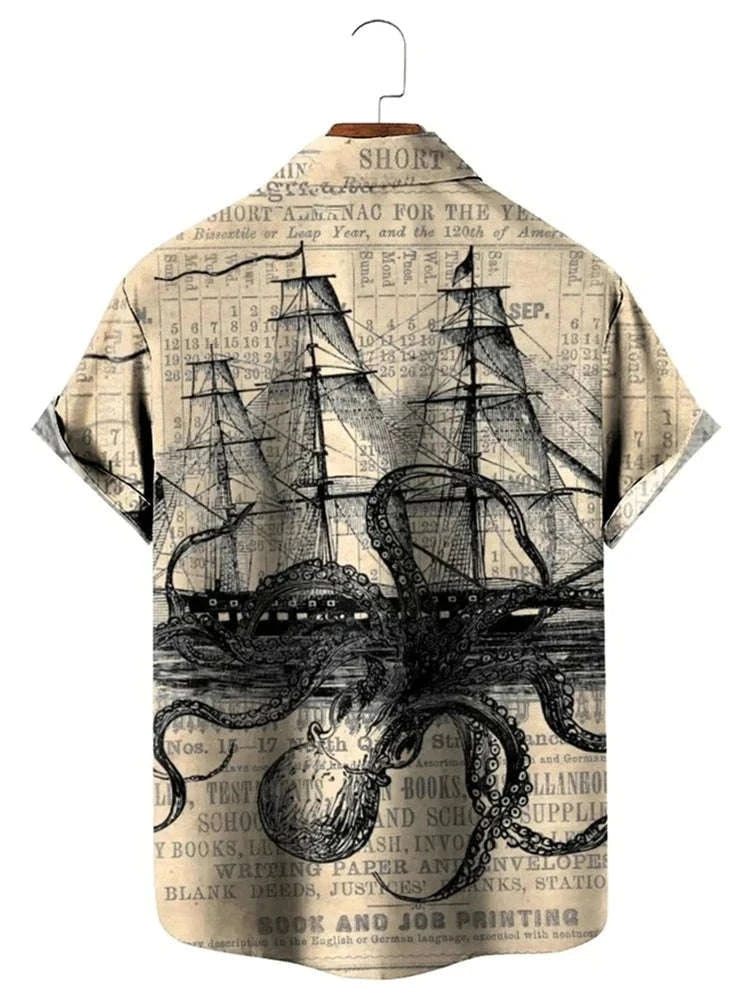 🏝️ The Island-Luxe 3D Masterpiece: Premium Men’s Hawaiian Shirt (S-6XL) – High-Definition 3D Digital Print, Ultra-Breathable Performance Fabric, and Sophisticated Plus-Size Casual Silhouette