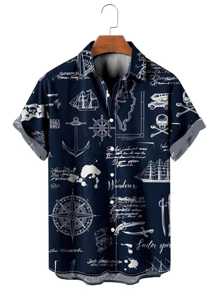 🏝️ The Island-Luxe 3D Masterpiece: Premium Men’s Hawaiian Shirt (S-6XL) – High-Definition 3D Digital Print, Ultra-Breathable Performance Fabric, and Sophisticated Plus-Size Casual Silhouette rfv1539