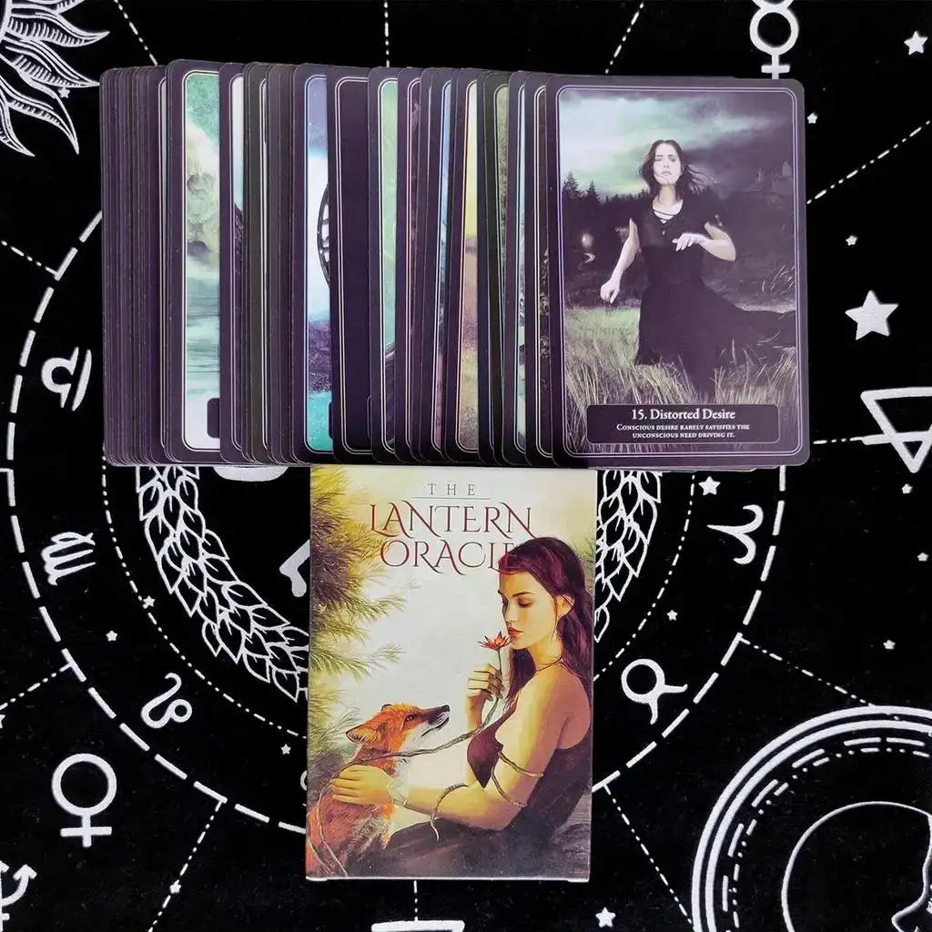The Lantern Oracle Deck – 44 Cards of Divine Feminine Wisdom for Fate Divination and Personal Growth