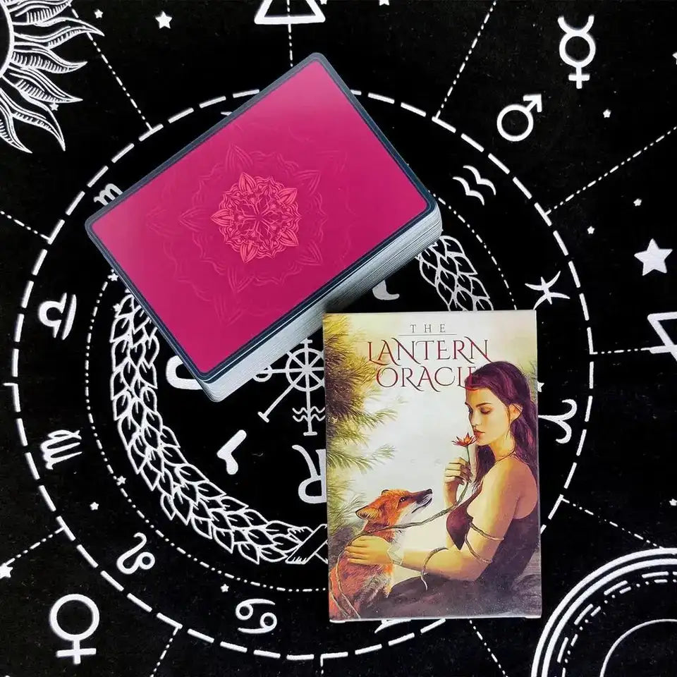 The Lantern Oracle Deck – 44 Cards of Divine Feminine Wisdom for Fate Divination and Personal Growth