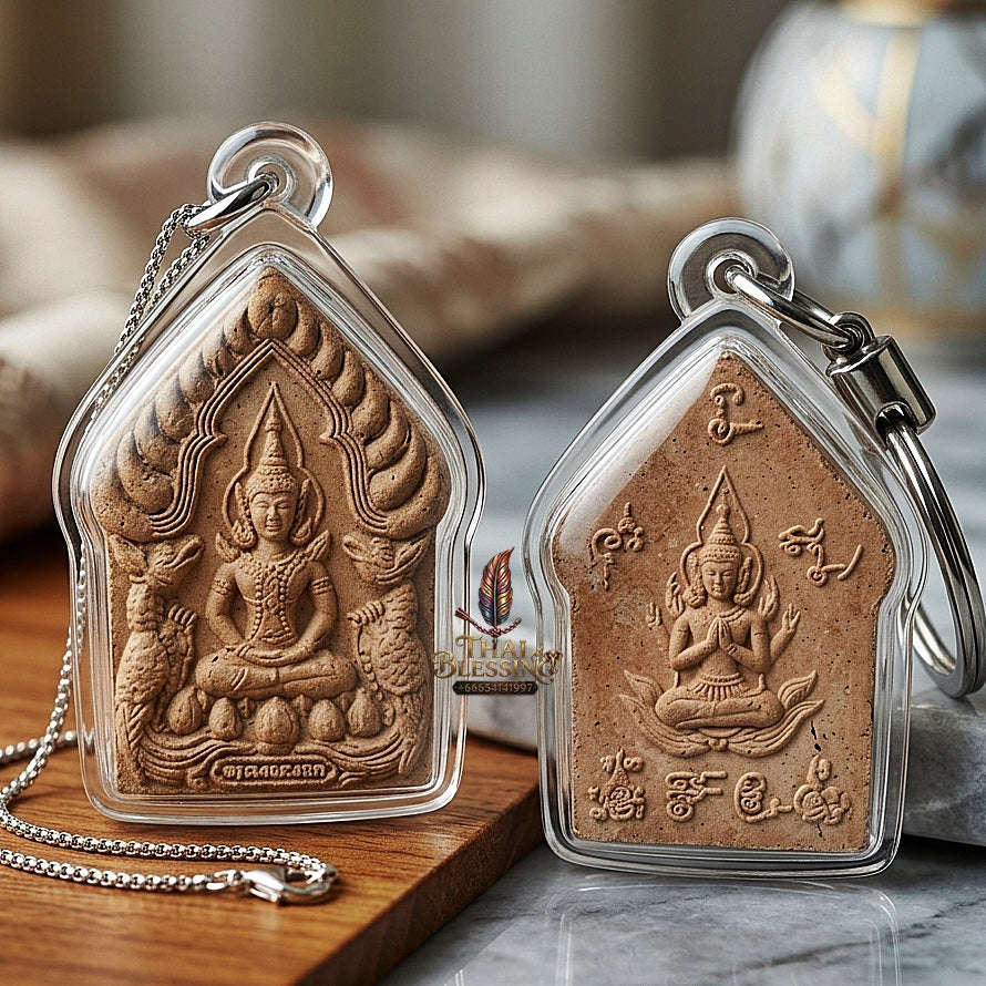 💥 THE LEGENDARY HERBAL-NECROMANTIC MASTERPIECE OF SALIKA SPELLS & LEGENDARY WAX INFUSION: THE RUE SI AMNAT THONG CHAROEN KHUNPHAEN MON SALIKA (BE 2558)! Thai Blessing Co By RURUECHA