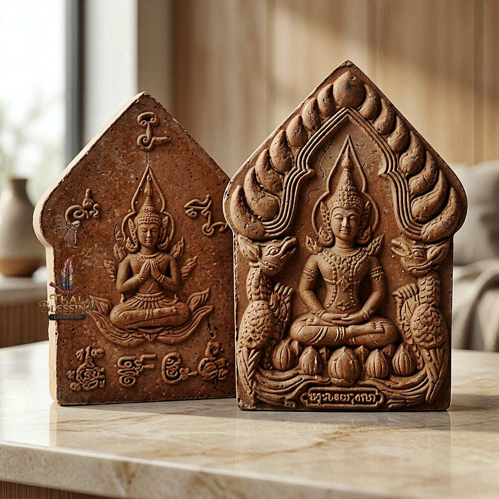 💥 THE LEGENDARY HERBAL-NECROMANTIC MASTERPIECE OF SALIKA SPELLS & LEGENDARY WAX INFUSION: THE RUE SI AMNAT THONG CHAROEN KHUNPHAEN MON SALIKA (BE 2558)! Thai Blessing Co By RURUECHA