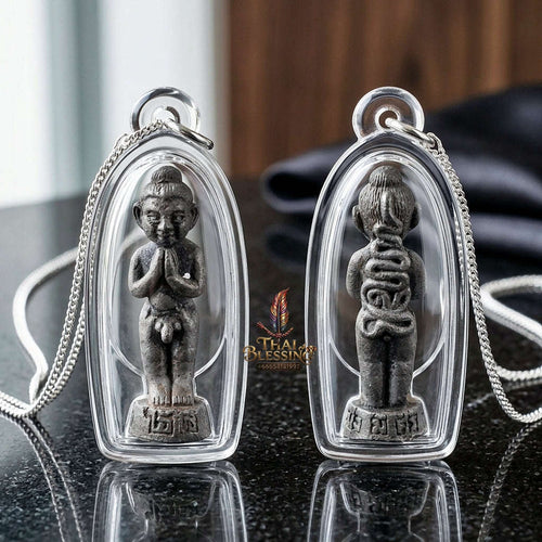 💥 THE LEGENDARY LEAD MASTERPIECE OF SOUTHERN PHRAI WEALTH & HOUSEHOLD PROTECTION: THE ACHAN PLIAN HATTHAYANON AI KHAI MANG MI SRI SUK (LEAD EDITION)! Thai Blessing Co By RURUECHA