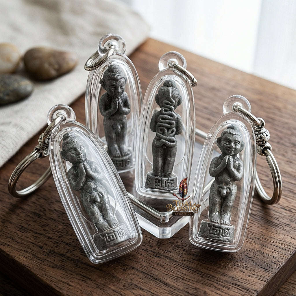 💥 THE LEGENDARY LEAD MASTERPIECE OF SOUTHERN PHRAI WEALTH & HOUSEHOLD PROTECTION: THE ACHAN PLIAN HATTHAYANON AI KHAI MANG MI SRI SUK (LEAD EDITION)! Thai Blessing Co By RURUECHA