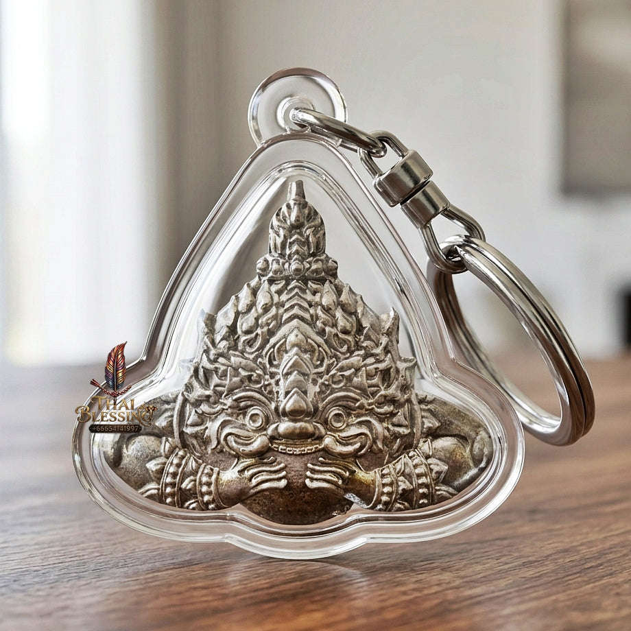 💥 THE LEGENDARY TITAN ECLIPSE OF EXPLOSIVE WEALTH: THE "KHOT RUAY" SILVER RAHU! Thai Blessing Co By RURUECHA