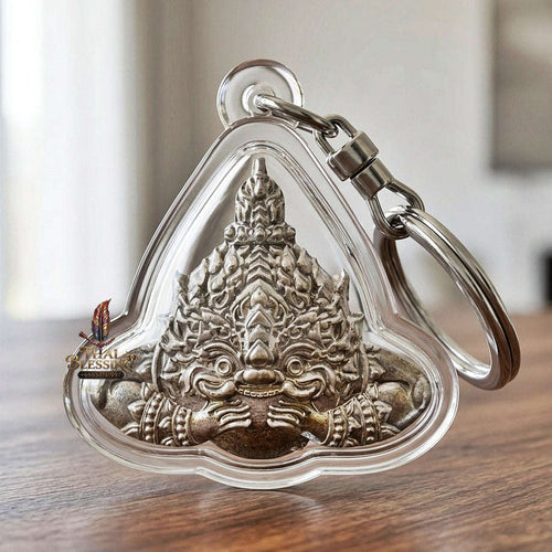 💥 THE LEGENDARY TITAN ECLIPSE OF EXPLOSIVE WEALTH: THE "KHOT RUAY" SILVER RAHU! Thai Blessing Co By RURUECHA