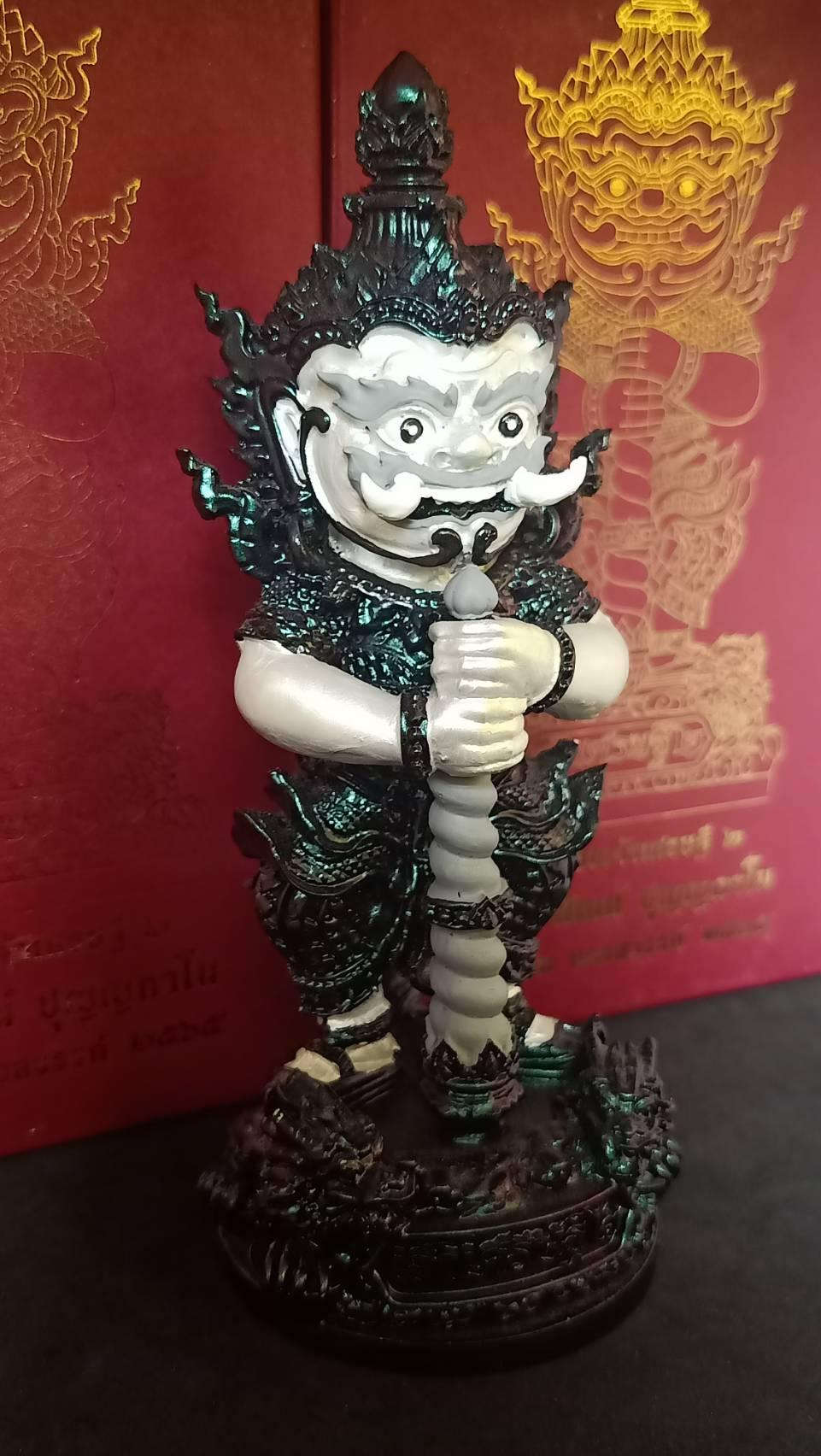 👹 The "Little Lord of Millionaires" Thao Wessuwan Statue (5.8") – Sacred Lek Namphi Edition for Wealth, Protection & Career Success