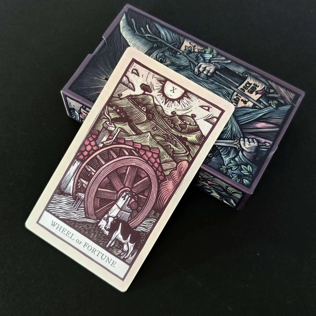 🔥The Lord of The Rings Tarot Deck | 12x7cm 78 Cards Featuring Iconic Characters & Scenes — Rider Waite System