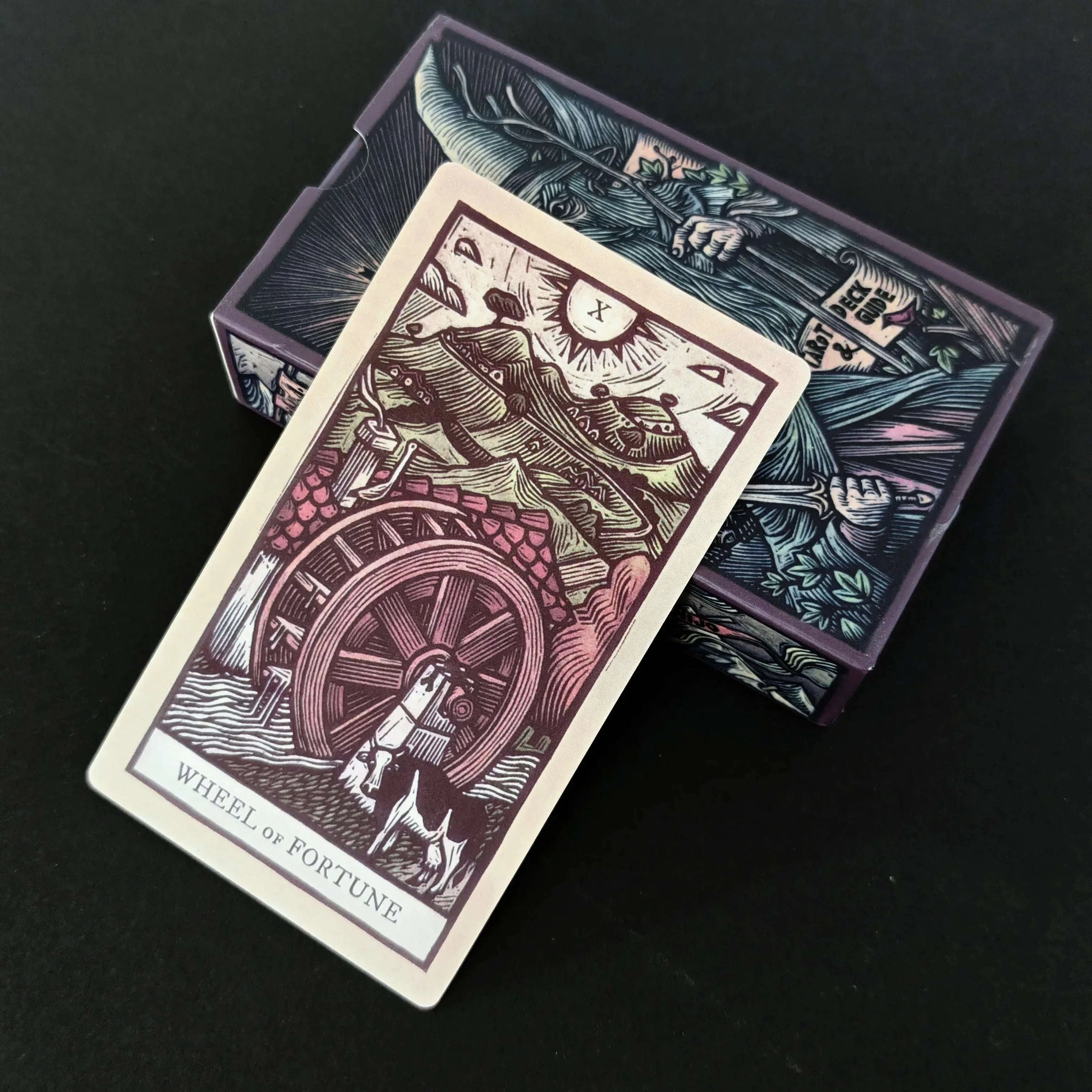 🔥The Lord of The Rings Tarot Deck | 12x7cm 78 Cards Featuring Iconic Characters & Scenes — Rider Waite System