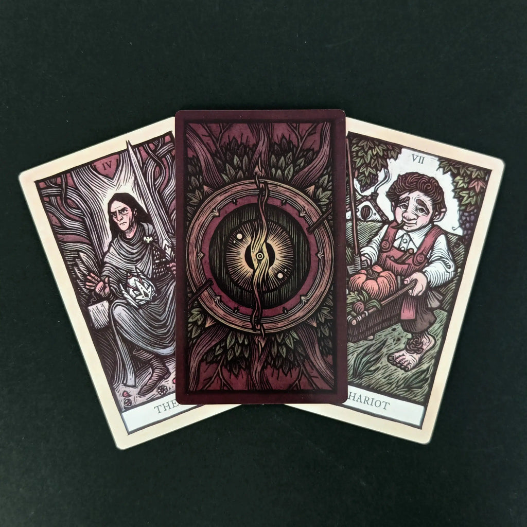 The Lord of The Rings Tarot – Iconic 78-Card Deck Featuring Classic Characters & Scenes from Middle-earth, Rider-Waite Inspired