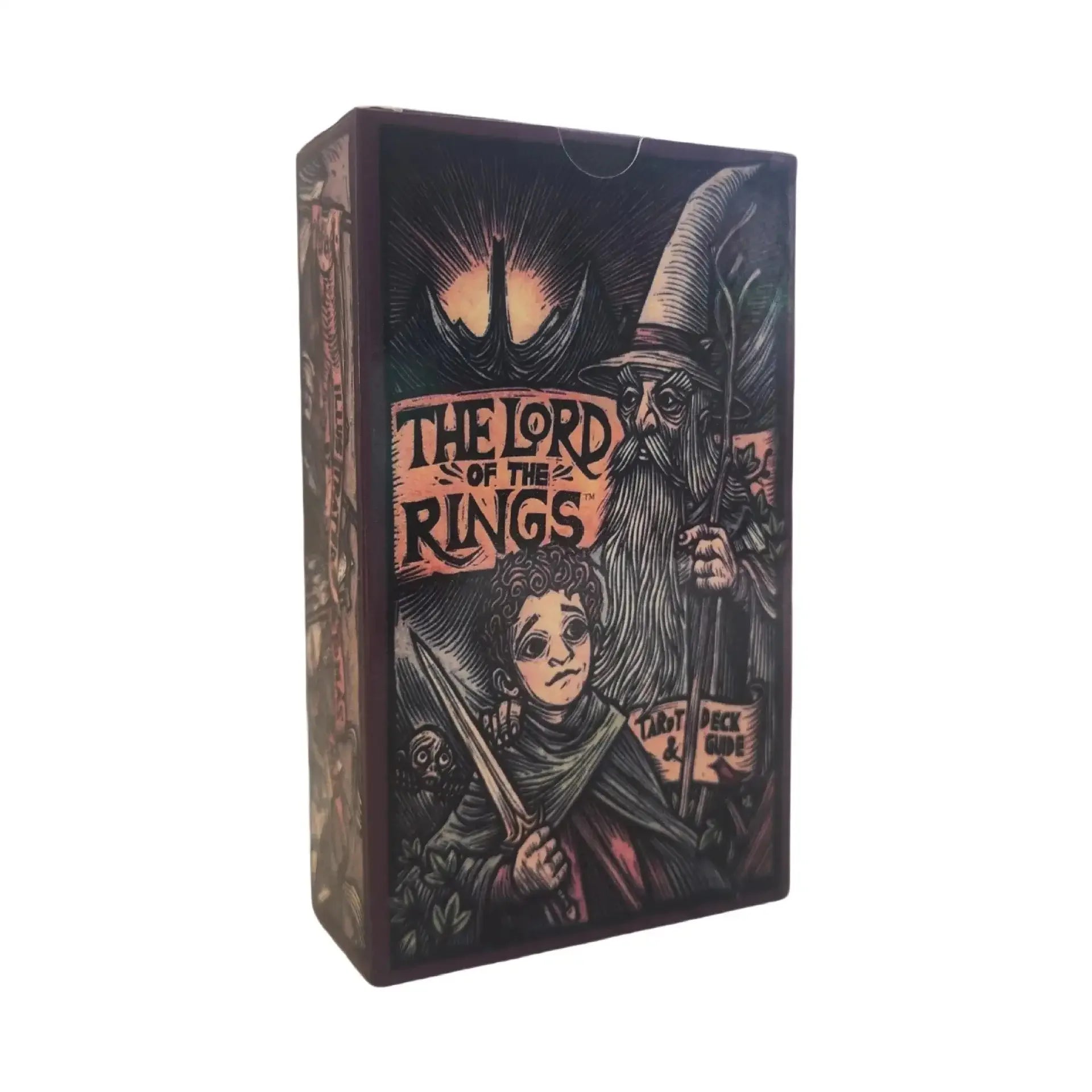The Lord of The Rings Tarot – Iconic 78-Card Deck Featuring Classic Characters & Scenes from Middle-earth, Rider-Waite Inspired